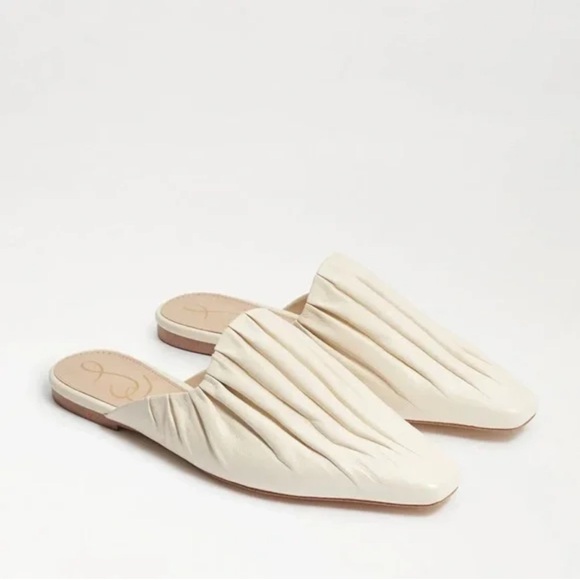 Sam Edelman Cecilia Leather Mules Size 8 - Picture 1 of 7